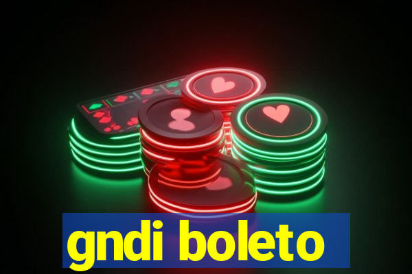 gndi boleto